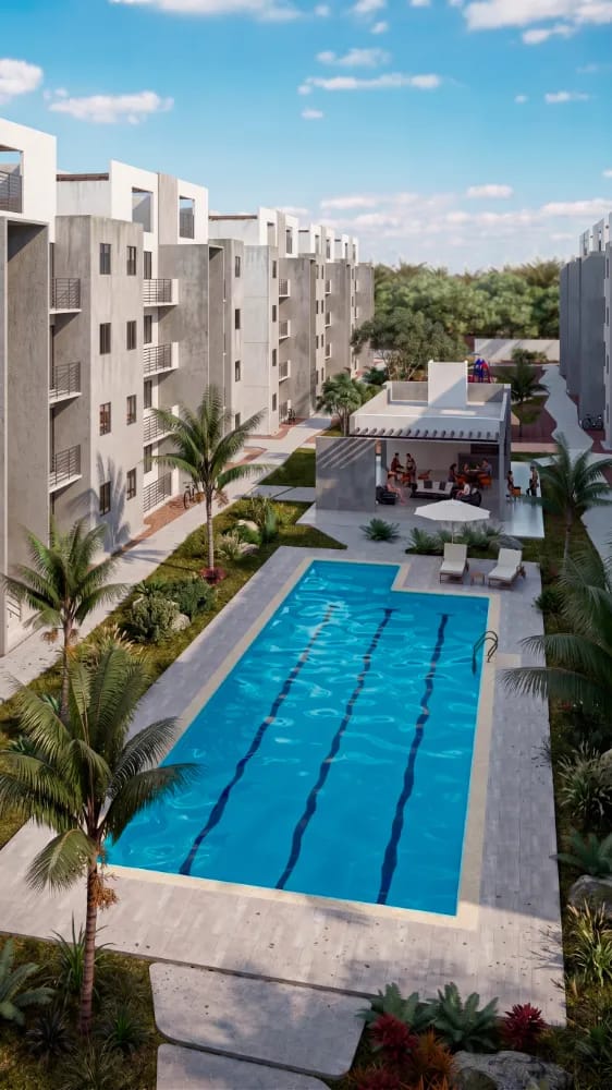 Alberca Lirios Residencial 2