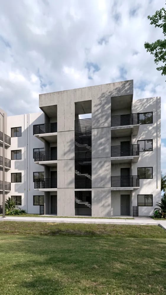 Fachada exterior Modelo Capua